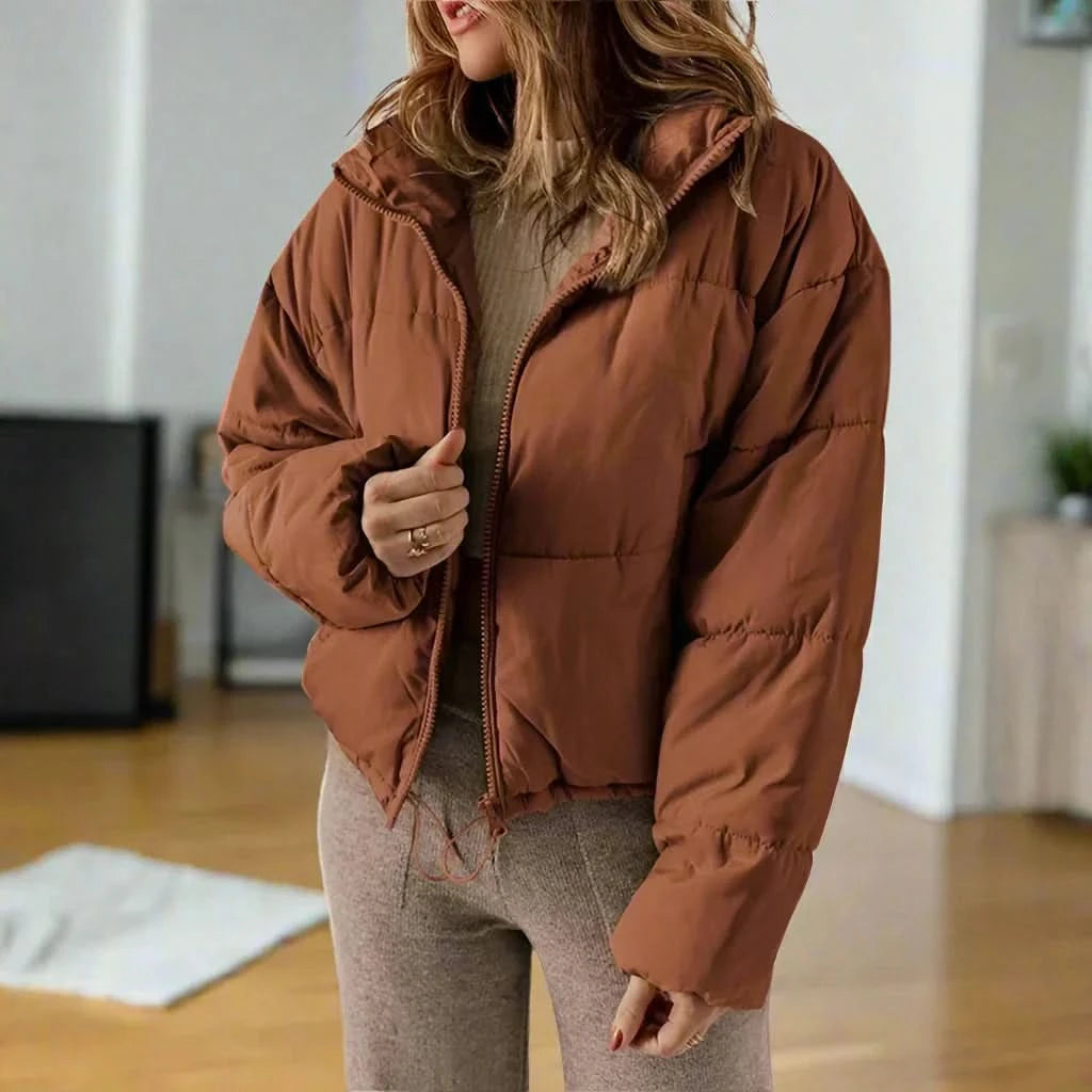 Trendig och mysig Cozy Chic Puffer Jacket för stil och komfort för kvinnor