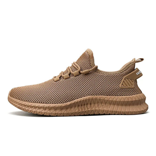 Herr Sneakers - Andningsbar Mesh - Lättviktsdesign - Hög Komfort - Halksäker Sula