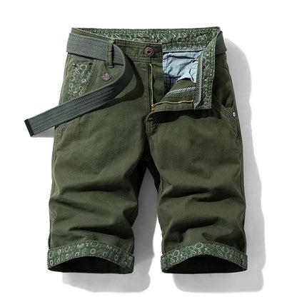 Herr cargoshorts - Justerbar midja - Avslappnad stil