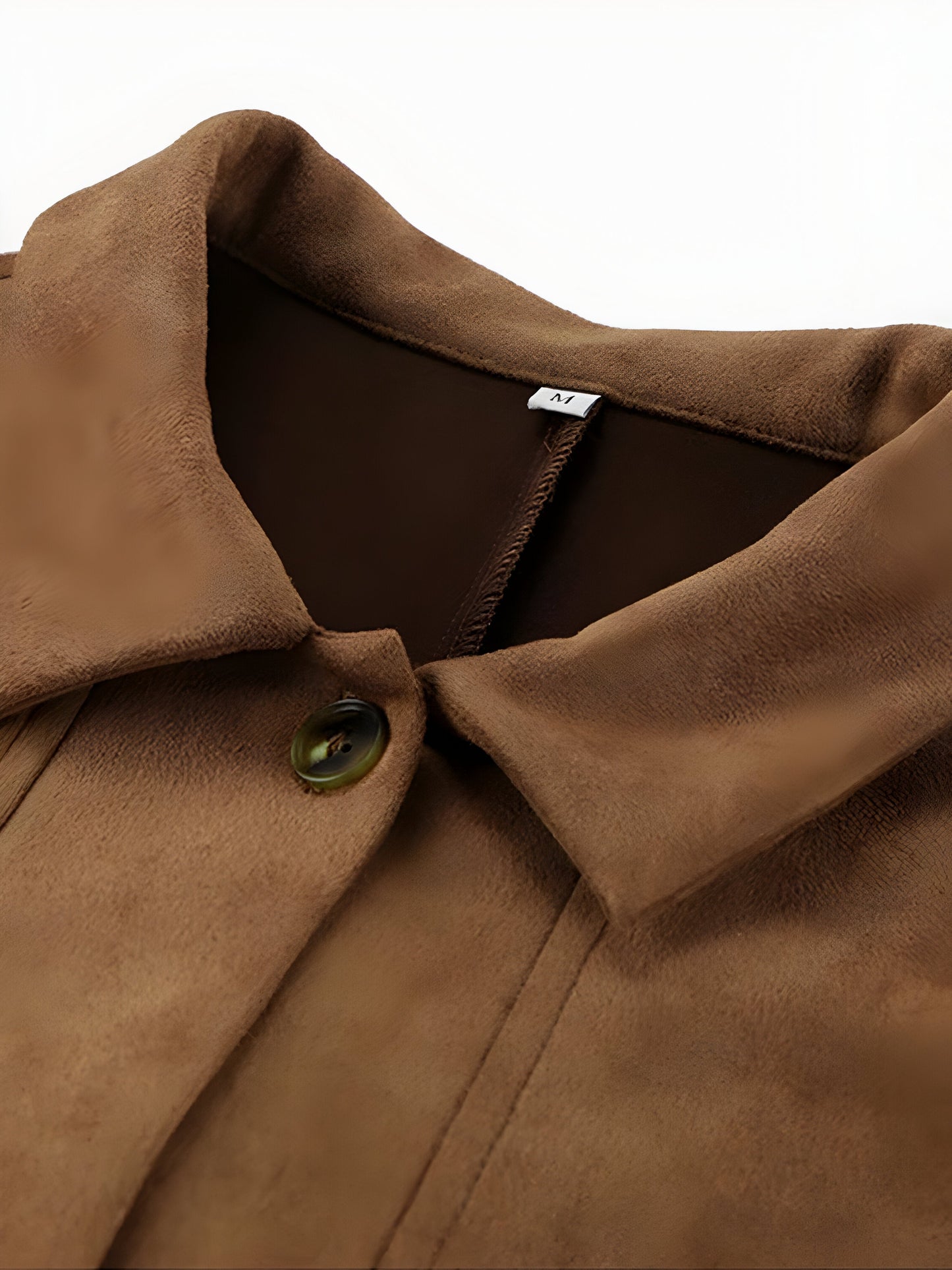 Damjacka – Oversized Passform – Mockaliknande – Knäppning Fram