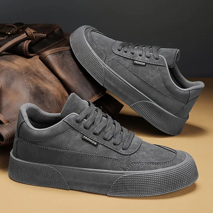 Herr Sneakers - Minimalistisk Design - Skön Passform - Halksäker Sula