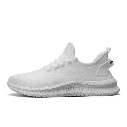 Herr Sneakers - Andningsbar Mesh - Lättviktsdesign - Hög Komfort - Halksäker Sula