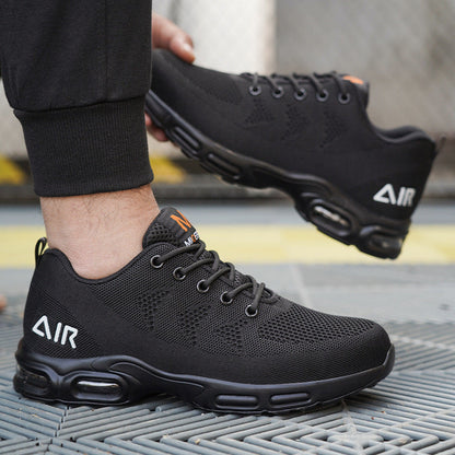Herr Sneakers - Andningsbart Mesh - Stötdämpande Sula - Sportig och Bekväm