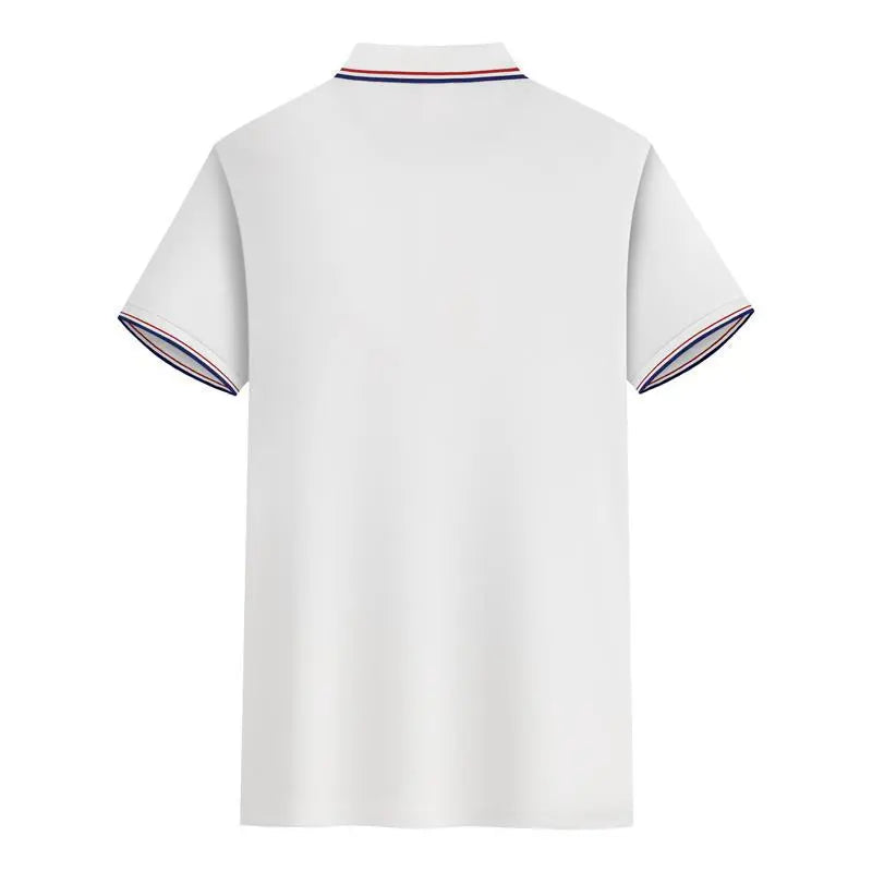 Herrpikétröja - Slim fit - Kortärmad - Kontrastdetaljer
