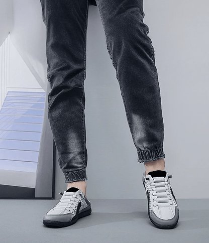 Herrtofflor – Slip-on design – Sportig detalj – Bekväm passform