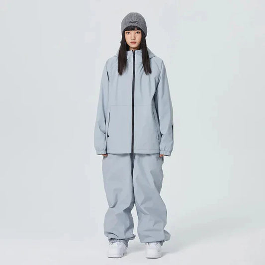 Dam skidress – Oversized passform – Vattentåligt set – Jacka med dragkedja & byxor