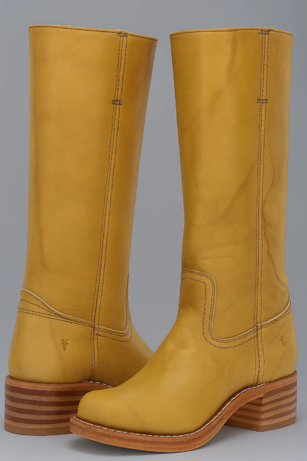 Damstövlar – Knähöga i läder – Blockklack – Skräddarsydd vristpassform