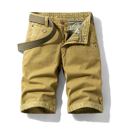 Herr cargoshorts - Justerbar midja - Avslappnad stil