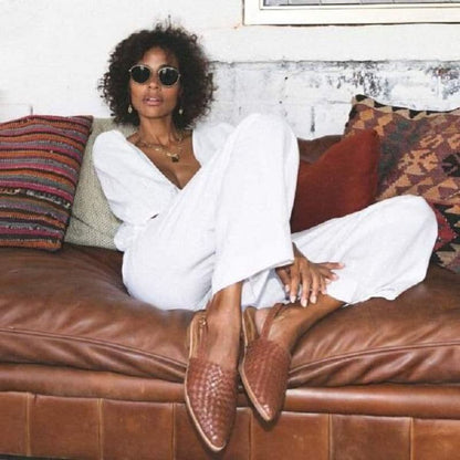 Eva - Bekväma sandaler med spänne och design